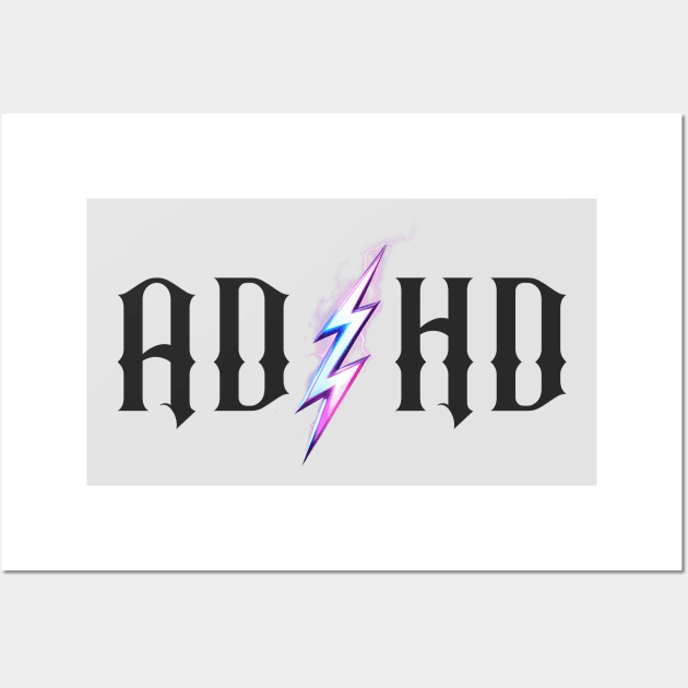 ADHD Wall Art by BodinStreet